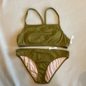 Madewell Olive Green Bikini